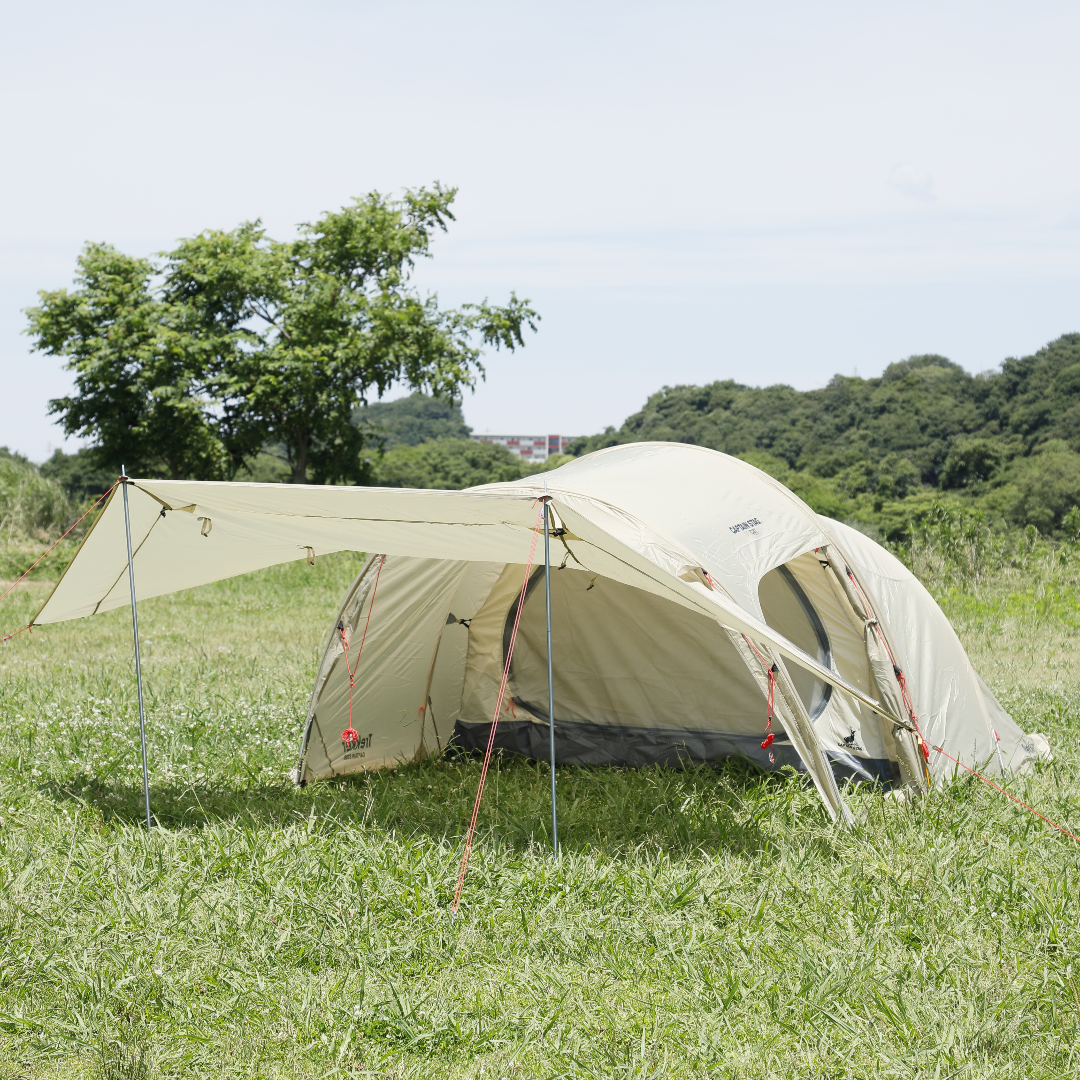 キャプテンスタッグ☆キャンプアウト☆快適テント3点セット キャンプアウト - アウトドア・キャンプ用品 - キャプテンスタッグ