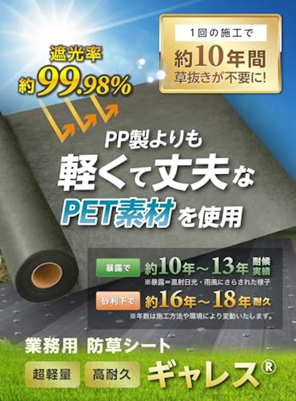 ギャレス 防草シート 2