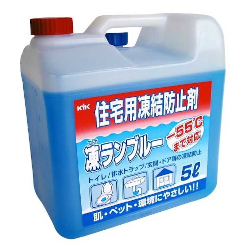 住宅用凍結防止剤 凍ランブルー 1