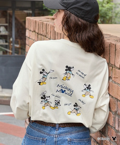 Disney オールドグラフィックプリントTシャツ 1