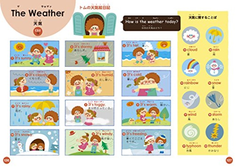 新レインボー はじめて英語図鑑 CDつき オールカラー 7