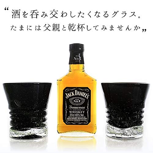 黒紫泡グラス 5
