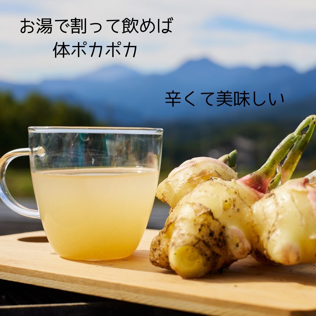 有機生姜シロップ 3