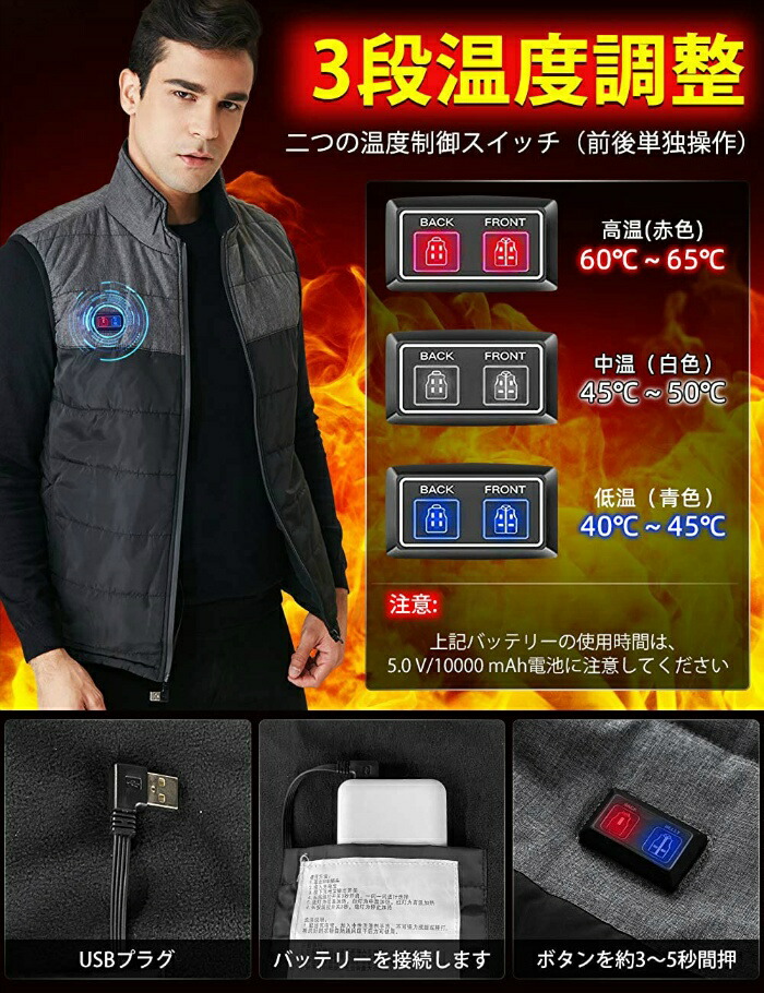 電熱ベスト 2