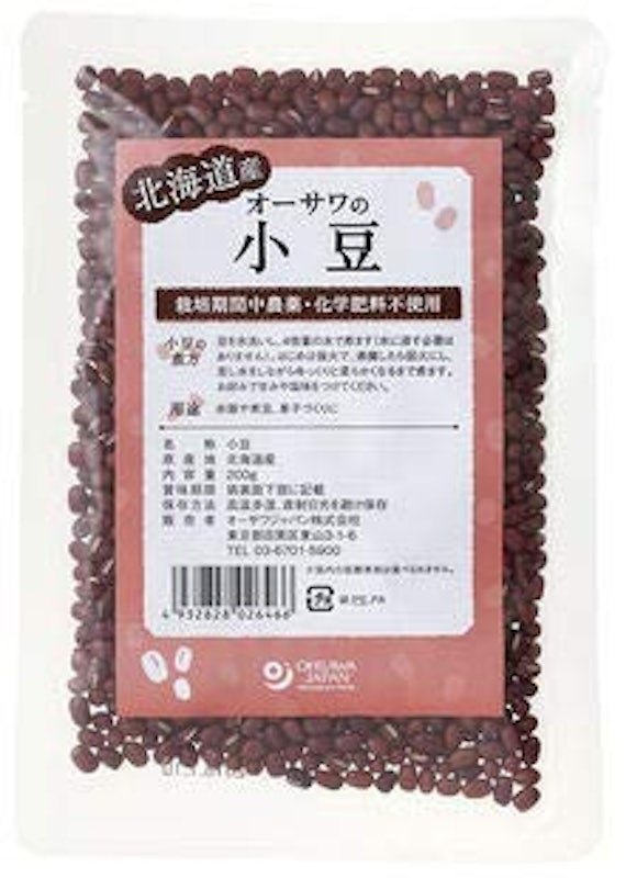 オーサワの国産小豆 1