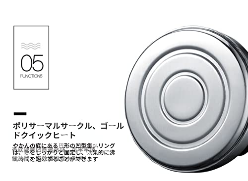 ステンレスケトル 5