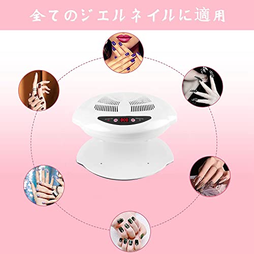 UVエアーネイルファンブロードライヤー 3
