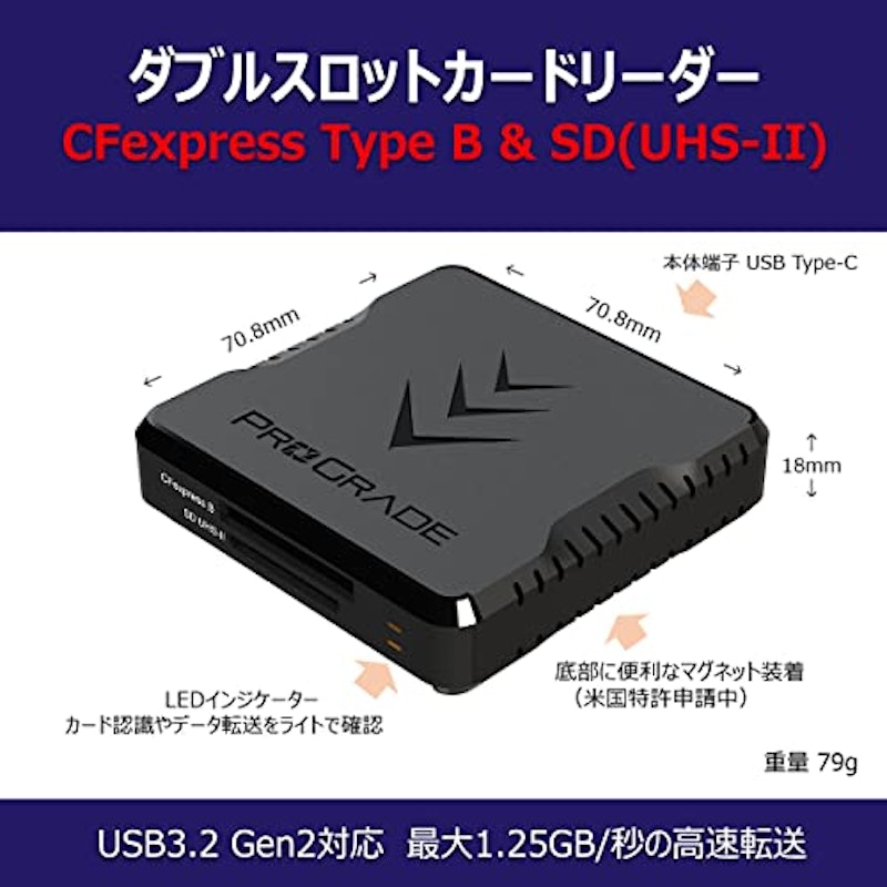 ダブルスロットカードリーダー 2
