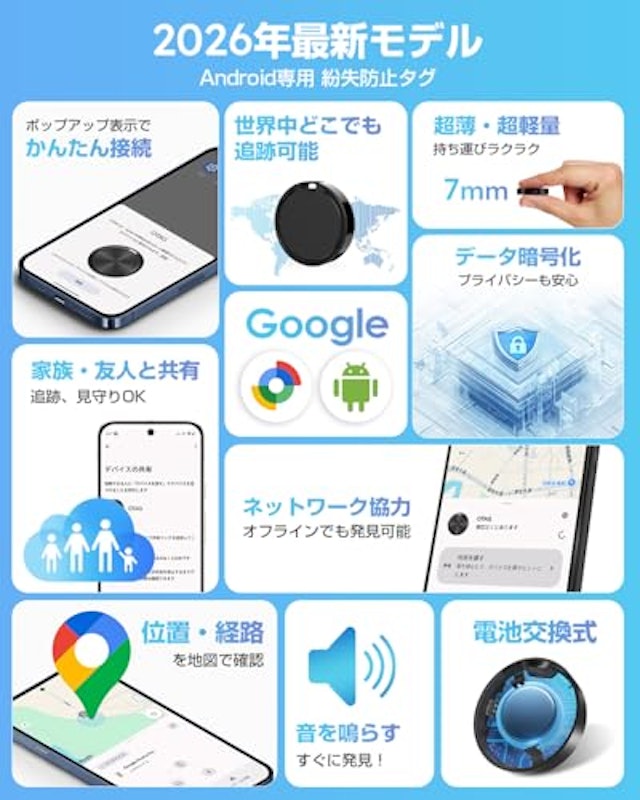 紛失防止タグ 3