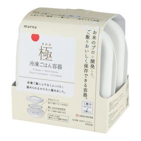 マーナ marna 極 冷凍ごはん容器 K748 クチコミ評価・評判&検証レビュー 1
