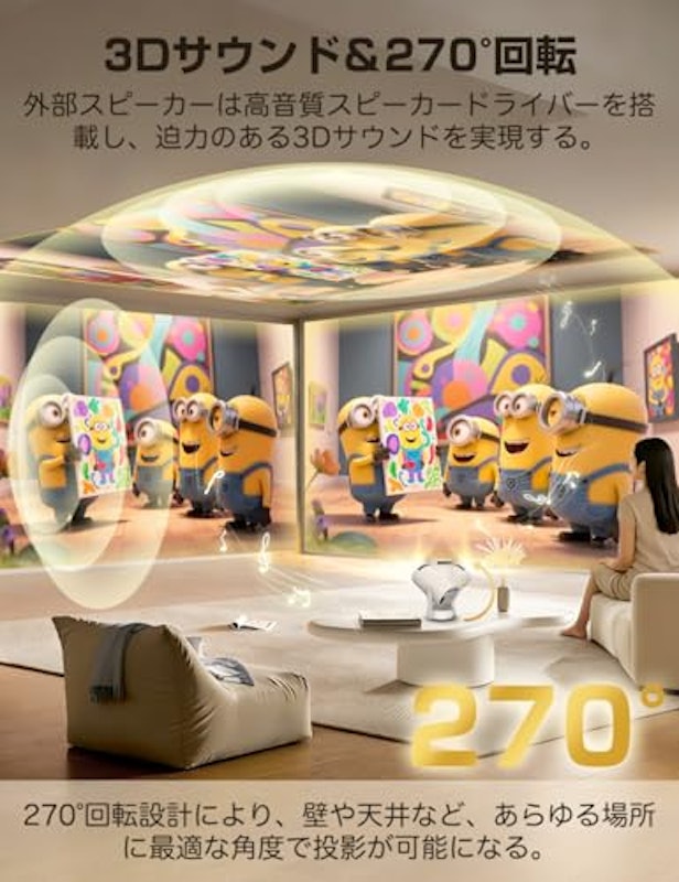 FALIYORS プロジェクター 4