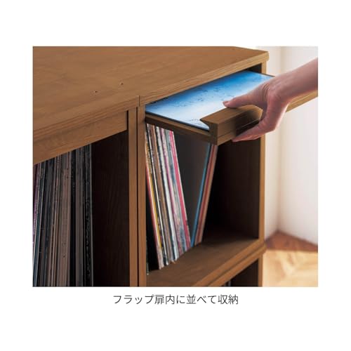 組み合わせて使えるレコード収納ラック 3