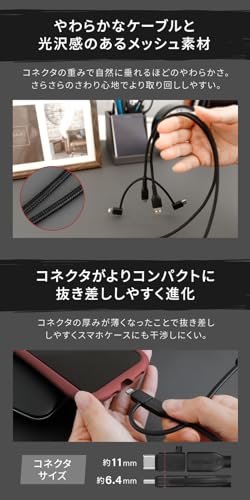  超タフ 3in1ケーブル 3