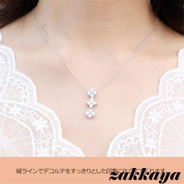 ハートに変化！2wayクローバーネックレス 6