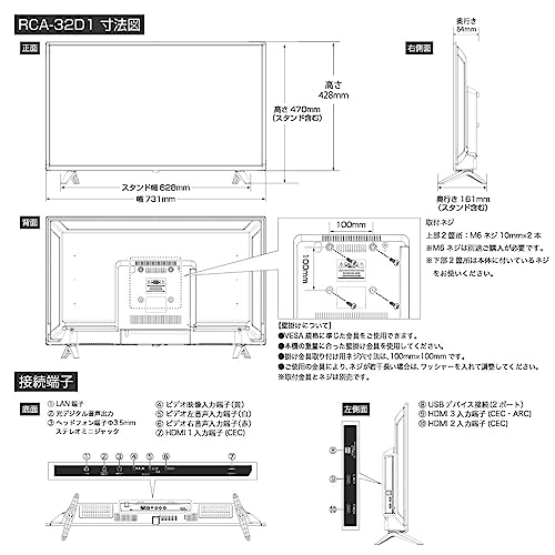 FHD 32inch チューナーレスAndroidTV 6