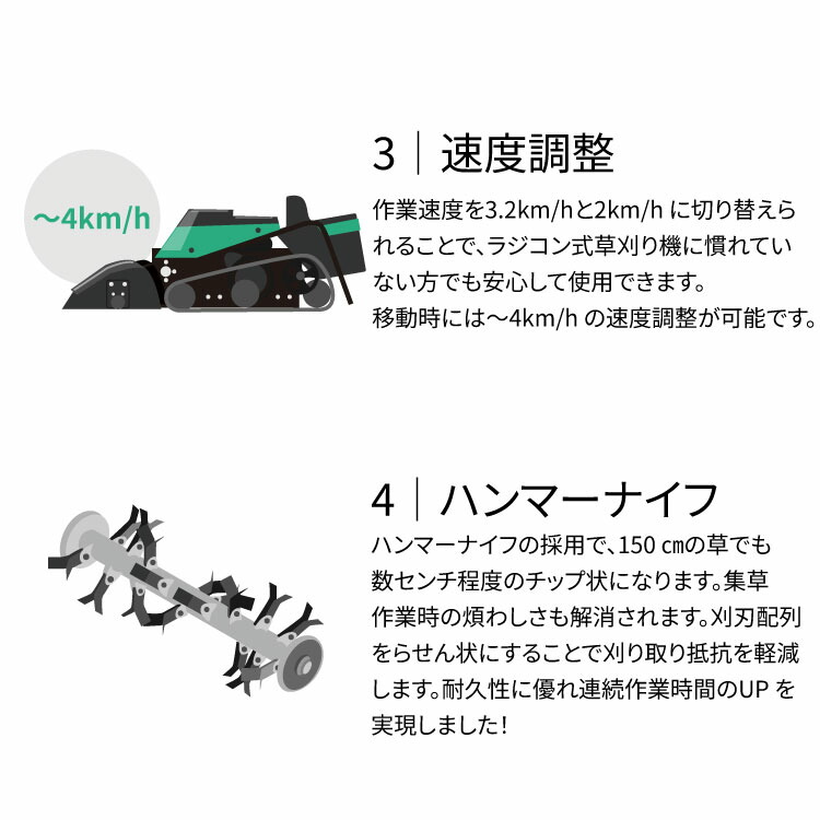 ラジコン草刈機 AIRAVO 7