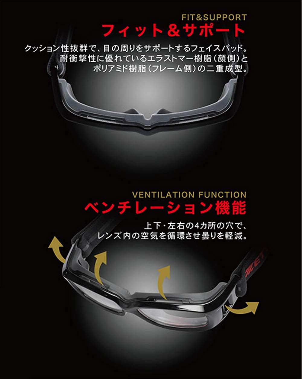 ZETT（ゼット） 度付き対応スポーツフレーム 5