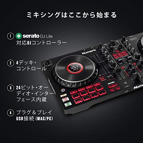 DJコントローラー ‎Mixtrack Platinum FX 3
