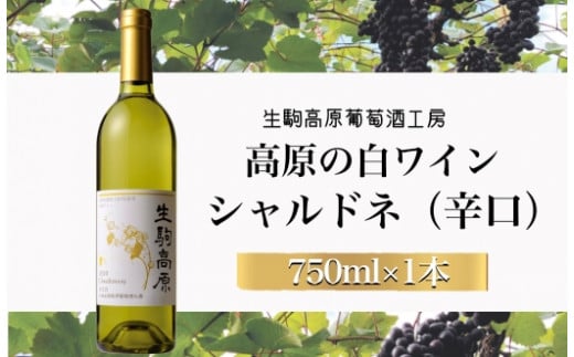 高原の白ワイン シャルドネ（辛口） 1