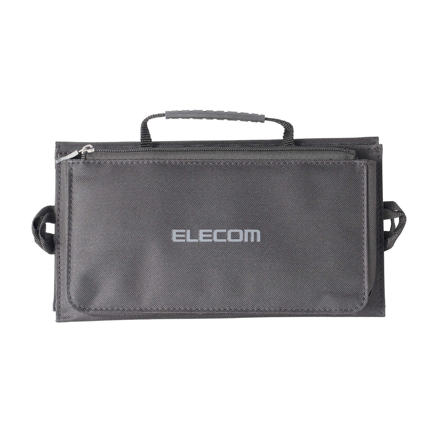 エレコム 21W モバイルソーラー充電器 MPA-S01BKをレビュー