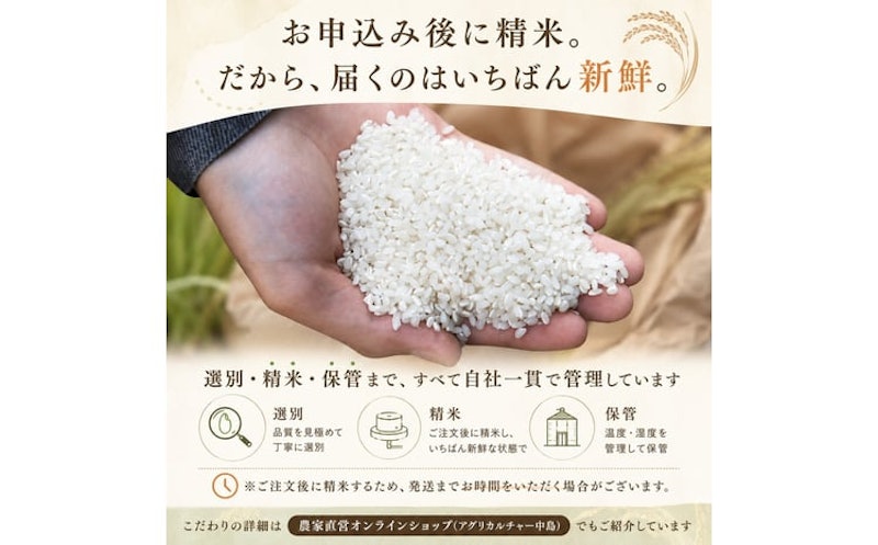 無洗米 にじのきらめき 2