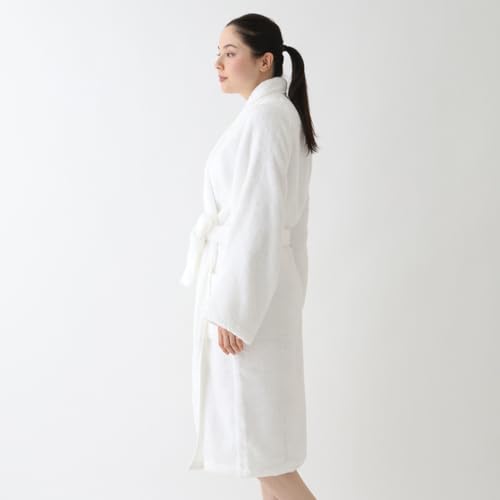 pure fit × UCHINO バスローブ オーツ