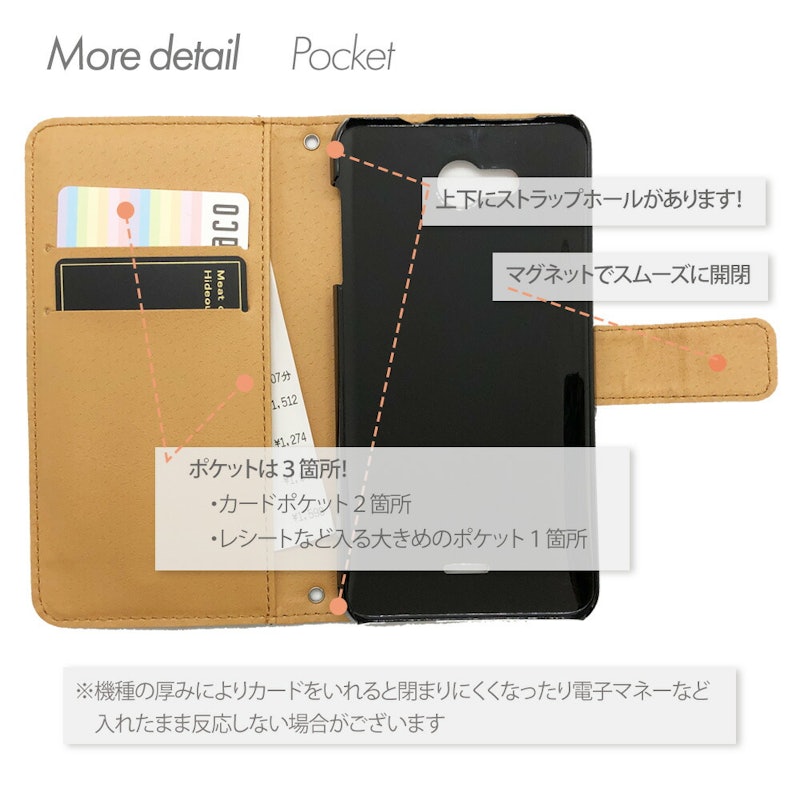 スマホケース 手帳型 ネコ 4