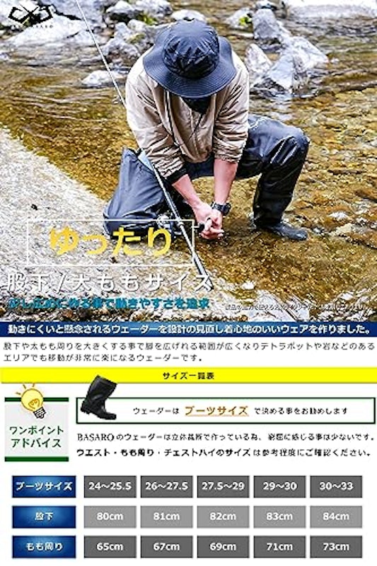 ヒップウェーダー ラジアルソール 3