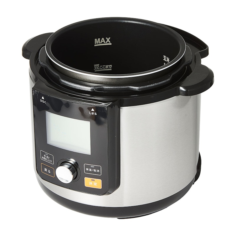 T-fal ラクラ・クッカープラス コンパクト 電気圧力鍋(3L 2〜3人 T-fal ラクラ・クッカープラス コンパクト 電気圧力鍋(3L 2〜3人