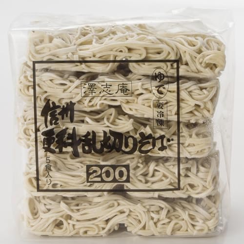 澤志庵 信州更科乱切りそば 3