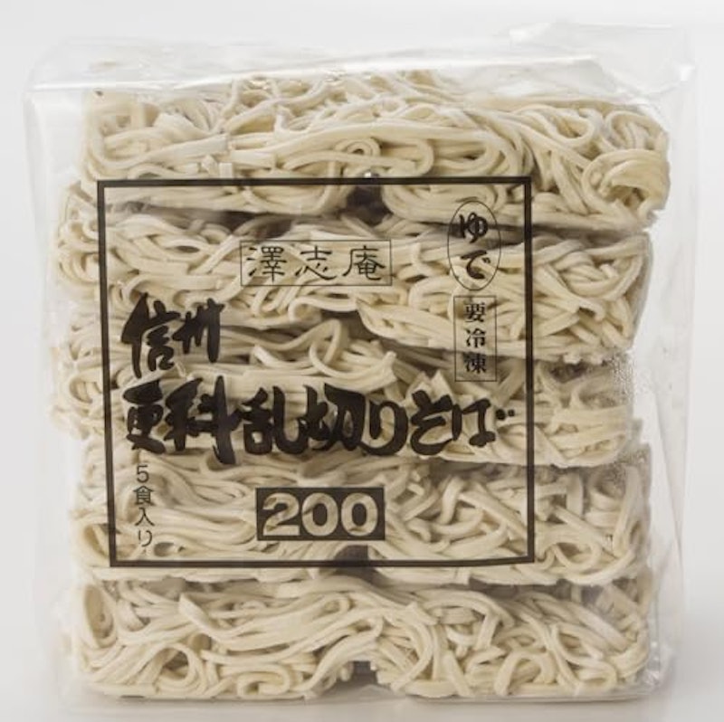 澤志庵 信州更科乱切りそば 3