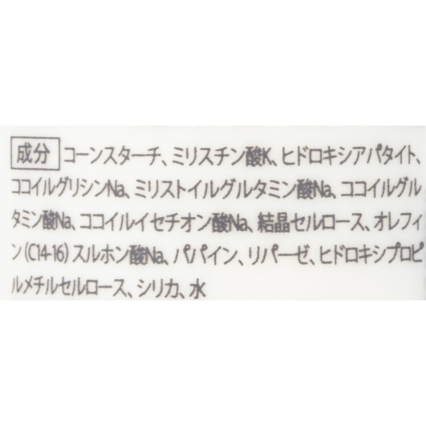 パウダーウォッシュ 3