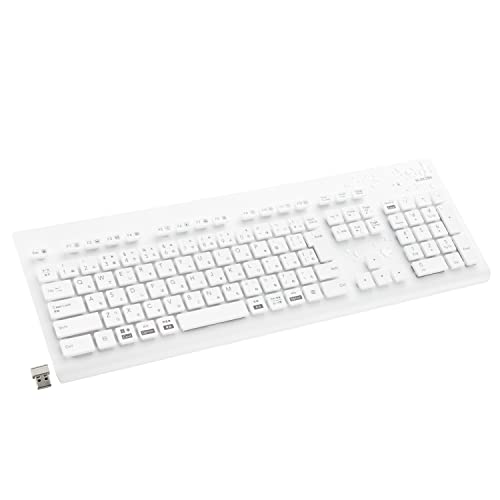 洗える 抗菌 無線キーボード 1