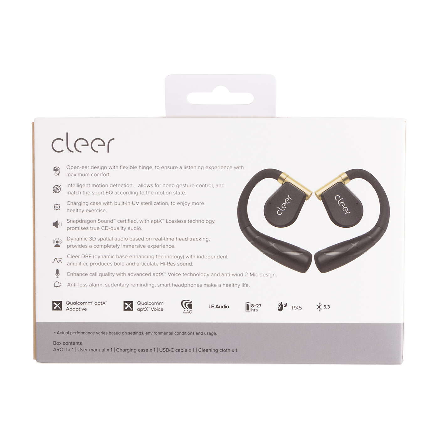 Cleer ARC II Sports Edition CLR-ARC2S-BRを検証レビュー