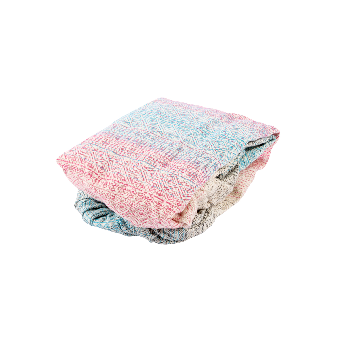 DIDYMOS ラップスリング ピンク・青のグラデーションオーロラ スリング 新生児から使える抱っこ紐 ドイツ製おしゃれな織布