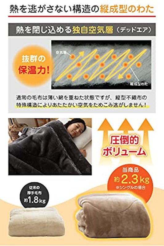 雪国毛布 5