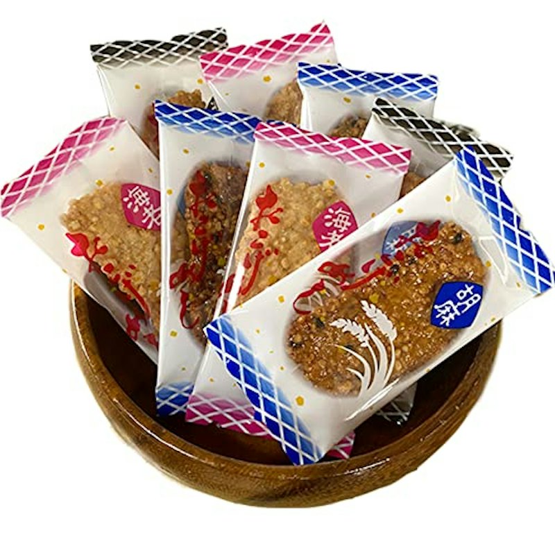 おこげめしせんべい 3種食べ比べ 1