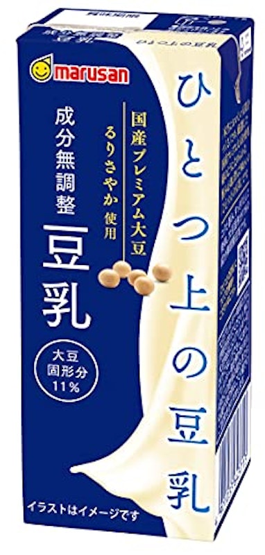 ひとつ上の豆乳 成分無調整豆乳 1