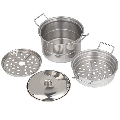 蓋付2段蒸し器 1