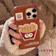 タンスク アップリケ風 デリシャスフード スマホケース 1