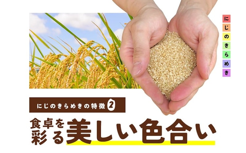 玄米 にじのきらめき 6