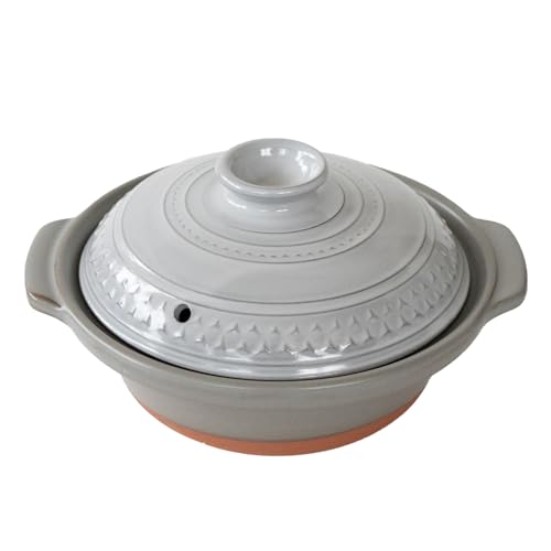 【萬古焼】土鍋 1人用　刷毛目 10セット　グレー 萬古焼土鍋 1人用」の人気商品一覧 | 安い商品を通販サイトから