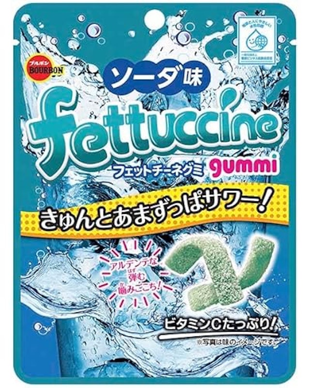 フェットチーネグミ ソーダ味 1