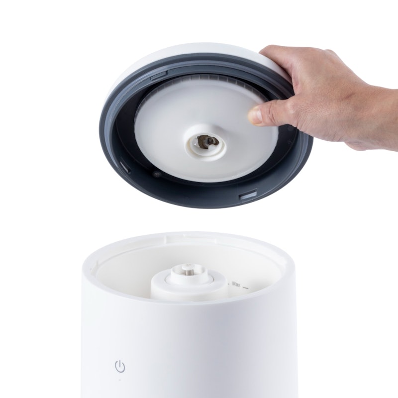 倒れてもこぼれにくいスチーム式加湿器 6