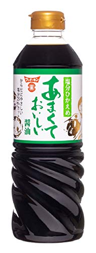 あまくておいしい醤油 塩分ひかえめ 1