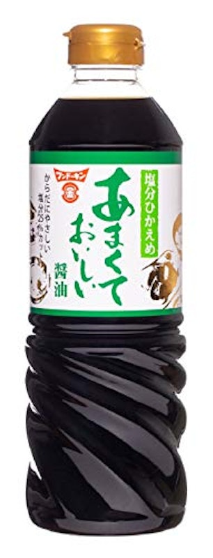 あまくておいしい醤油 塩分ひかえめ 1