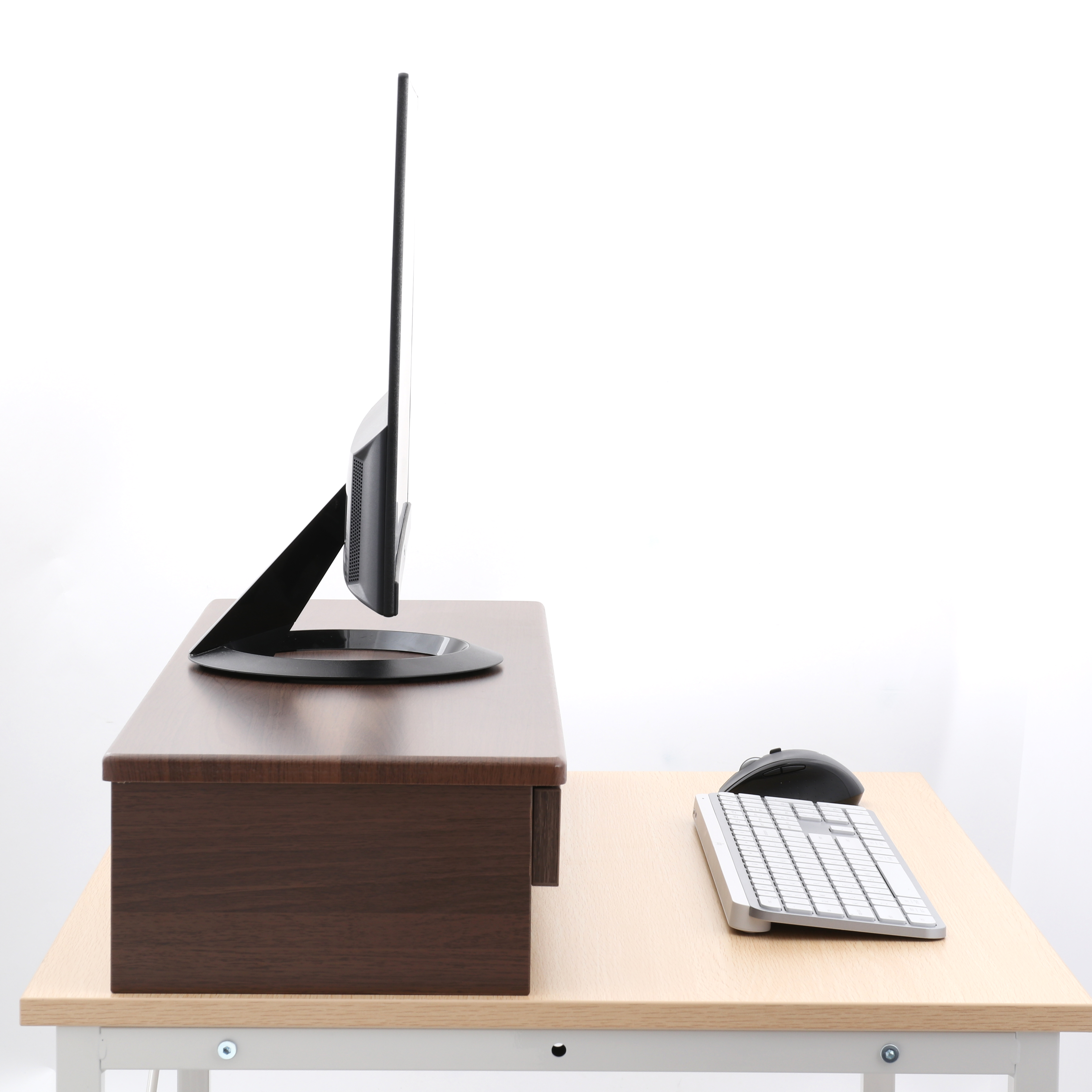 山善 YAMAZEN モニタースタンド DTS-H8025を検証レビュー！モニター台