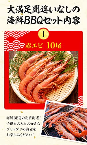 赤エビ イカ一夜干し 殻付き帆立 2