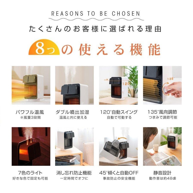 セラミックファンヒーター 4