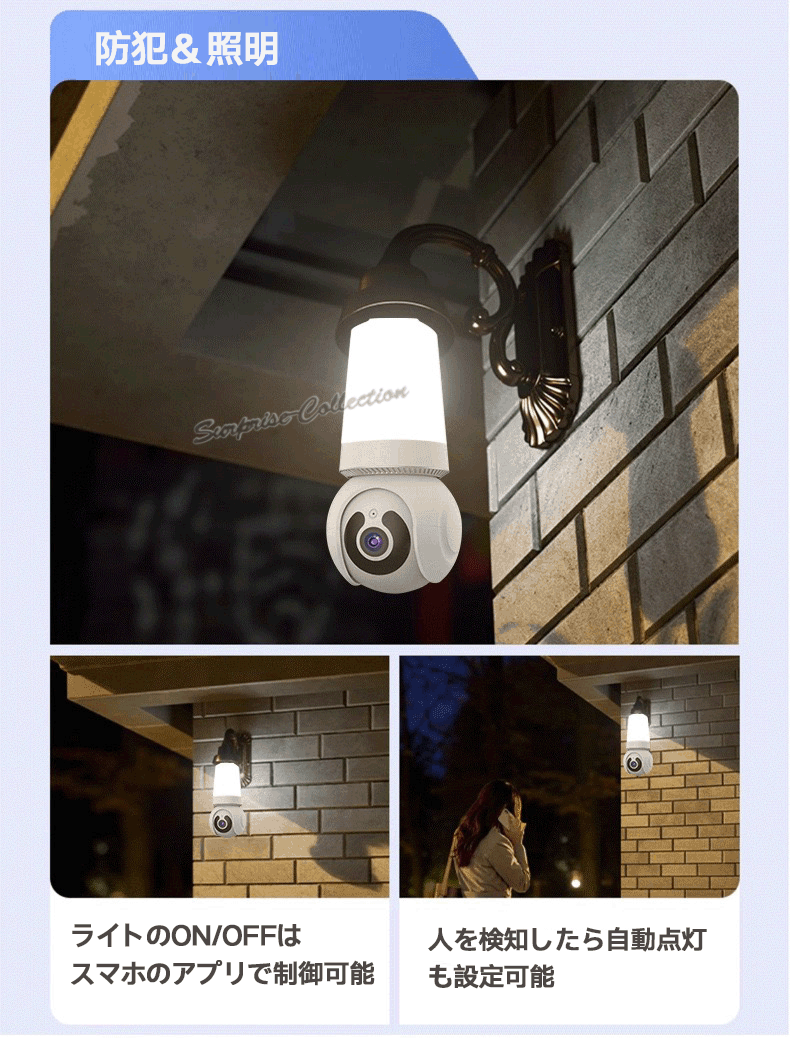LED電球型防犯カメラ 9